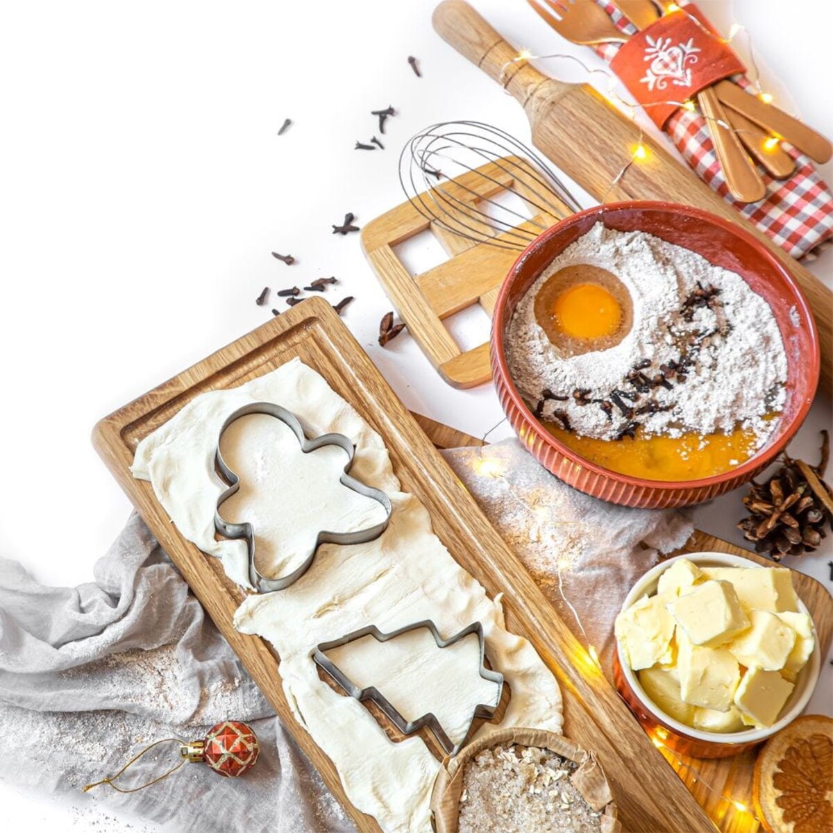 Wykrawacz Cukierniczy Stalowy Foremki do Ciastek Pierników Święta Zestaw