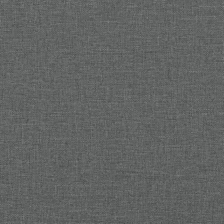 vidaXL Sofa 2-osobowa, ciemnoszara, 140 cm, tapicerowana tkaniną