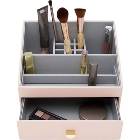 Organizer na kosmetyki Stackers różowy