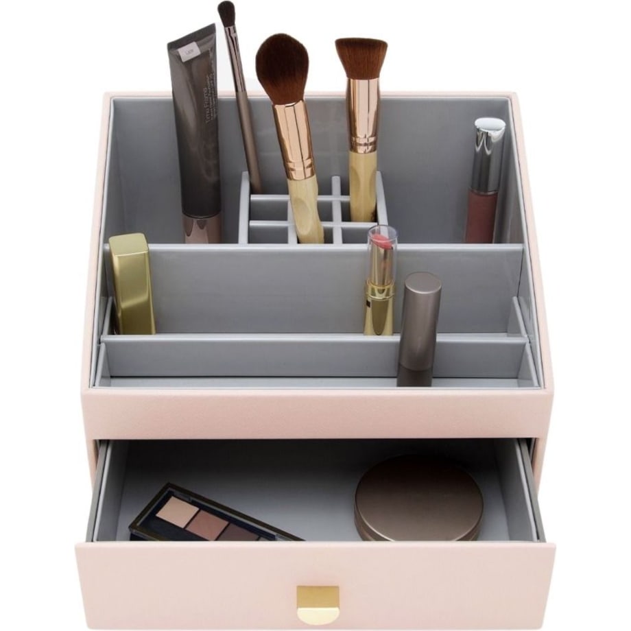 Organizer na kosmetyki Stackers różowy