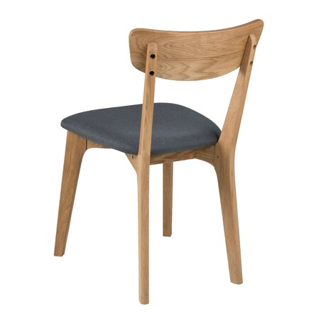 Krzesło Taxi naturalny/niebieski drewniane