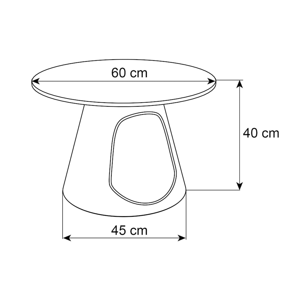 Stolik kawowy PETIT z legowiskiem dla pupila