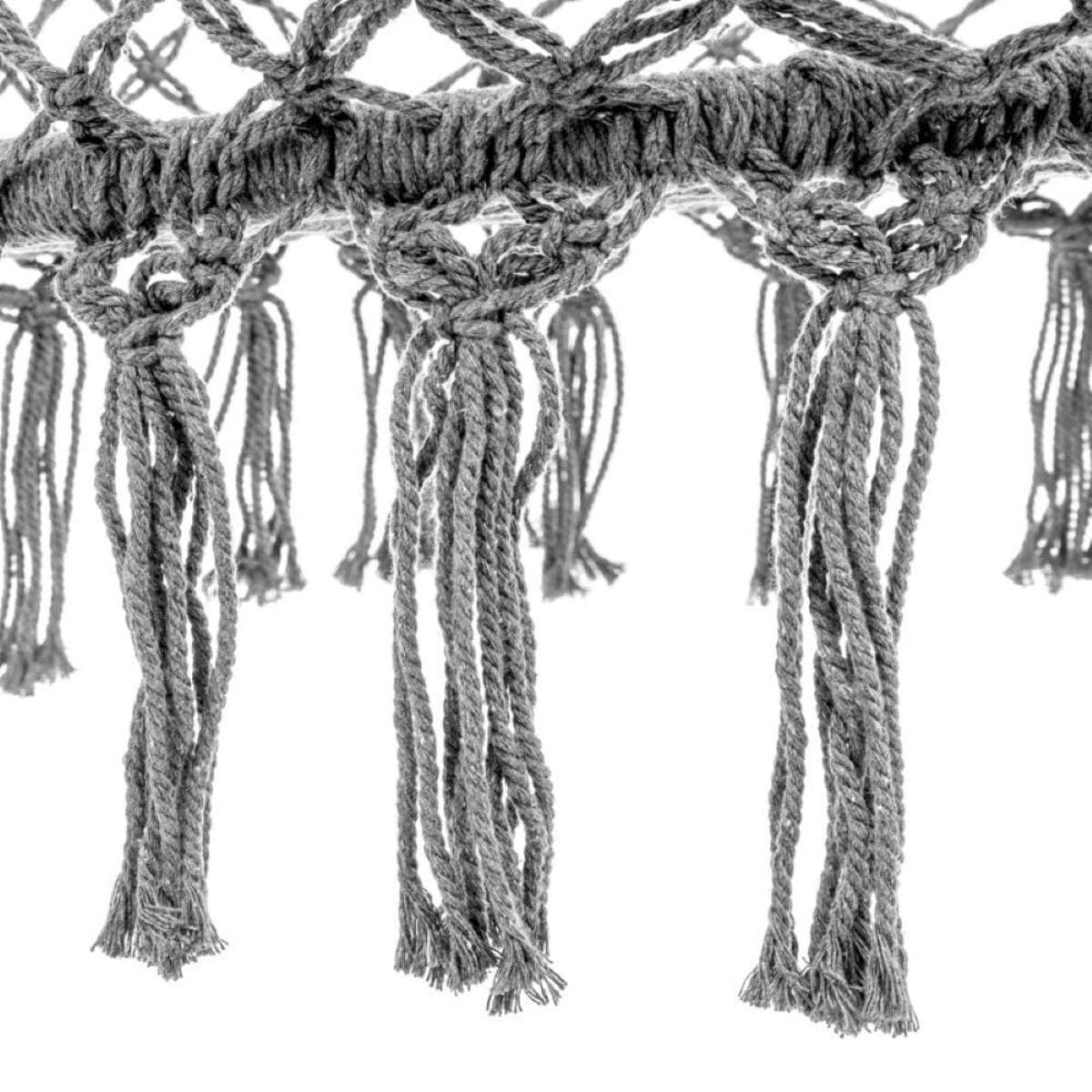 Wiszący hotel szary, huśtawka Boho