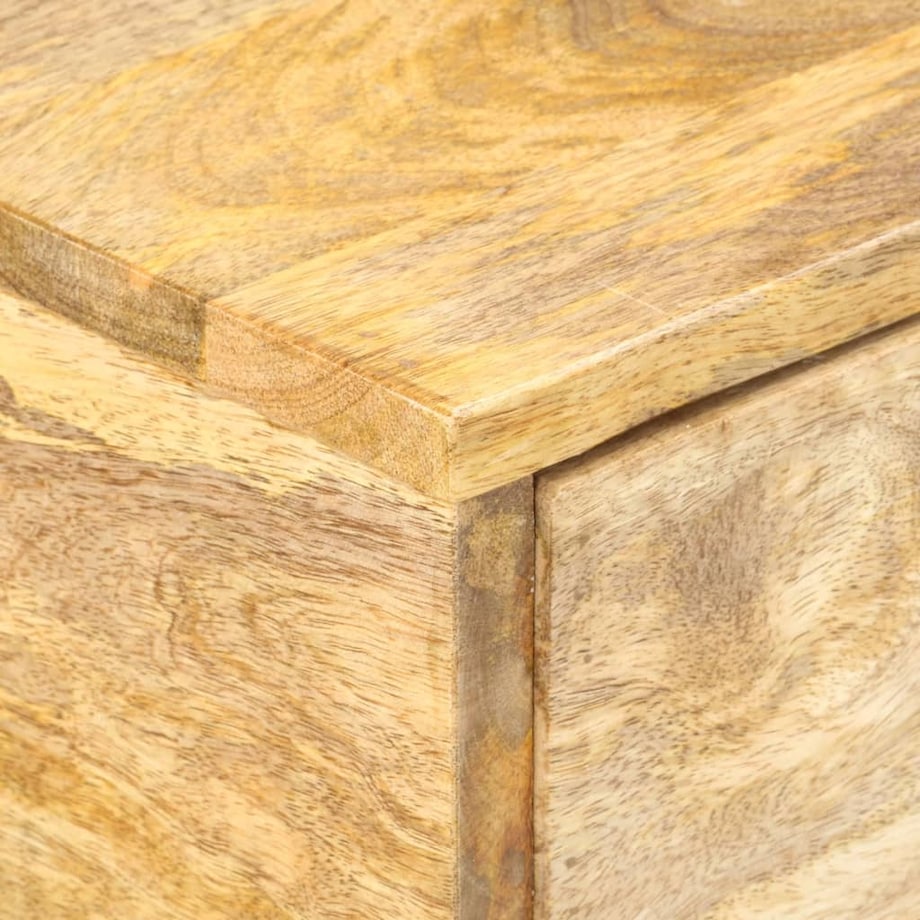 vidaXL Stolik konsola, 115x35x76 cm, lite drewno mango