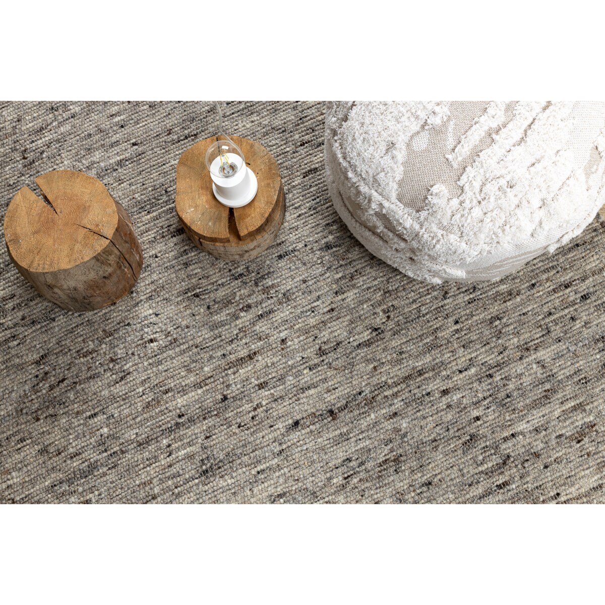 Dywan NEPAL 2100 natural, szary - wełniany, 200x300 cm