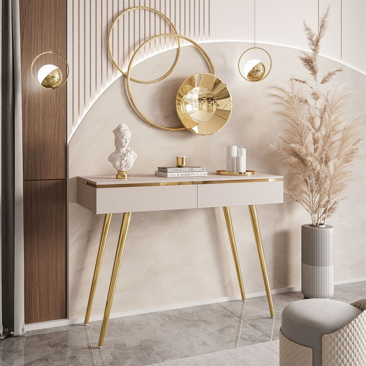 Konsola AURORA-S z szufladami kaszmir