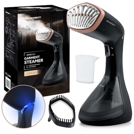 Parownica do ubrań Berdsen BD-311 Steamer parowy 1600W czarny 331100