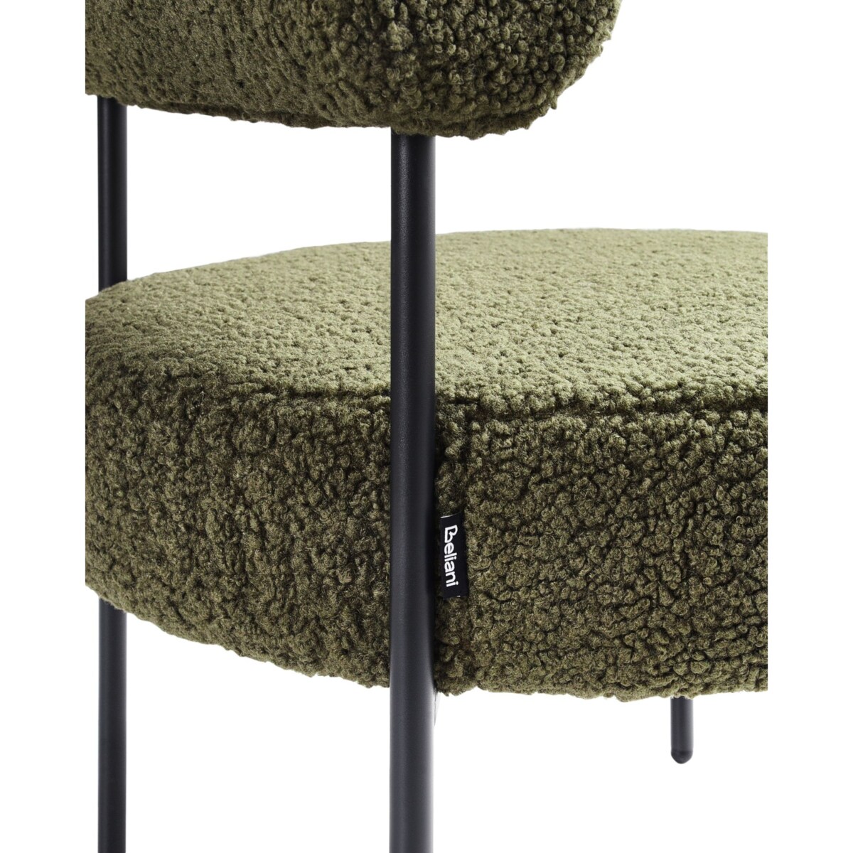 Fotel ALPHA Boucle Zielony