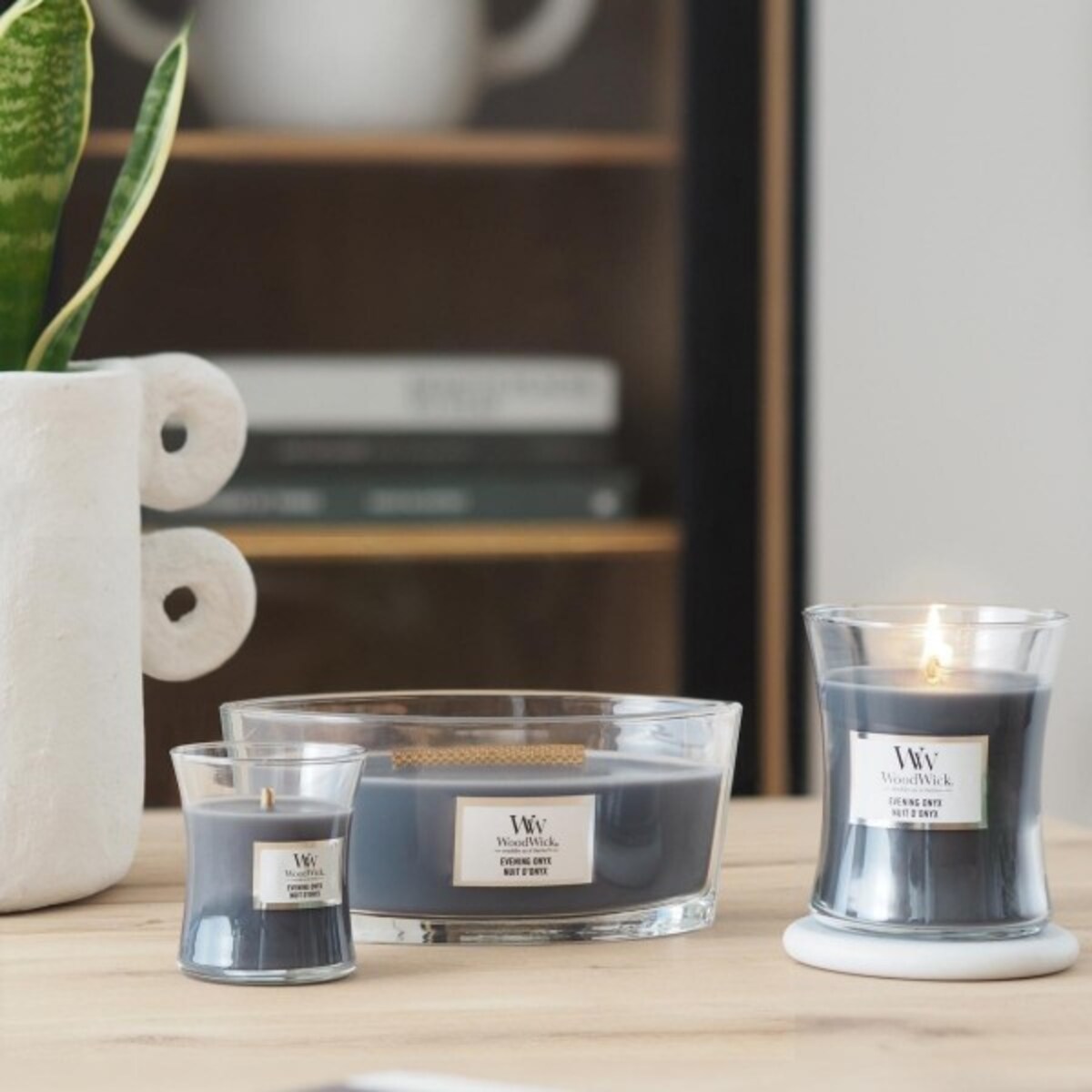 WoodWick świeca Elipsa EVENING ONYX