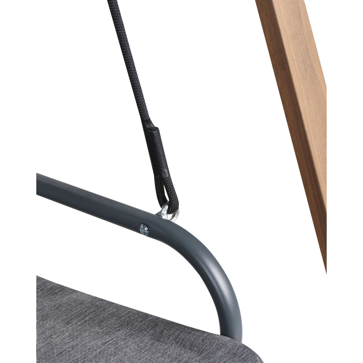 Huśtawka ogrodowa BONAGIA Metal Szary