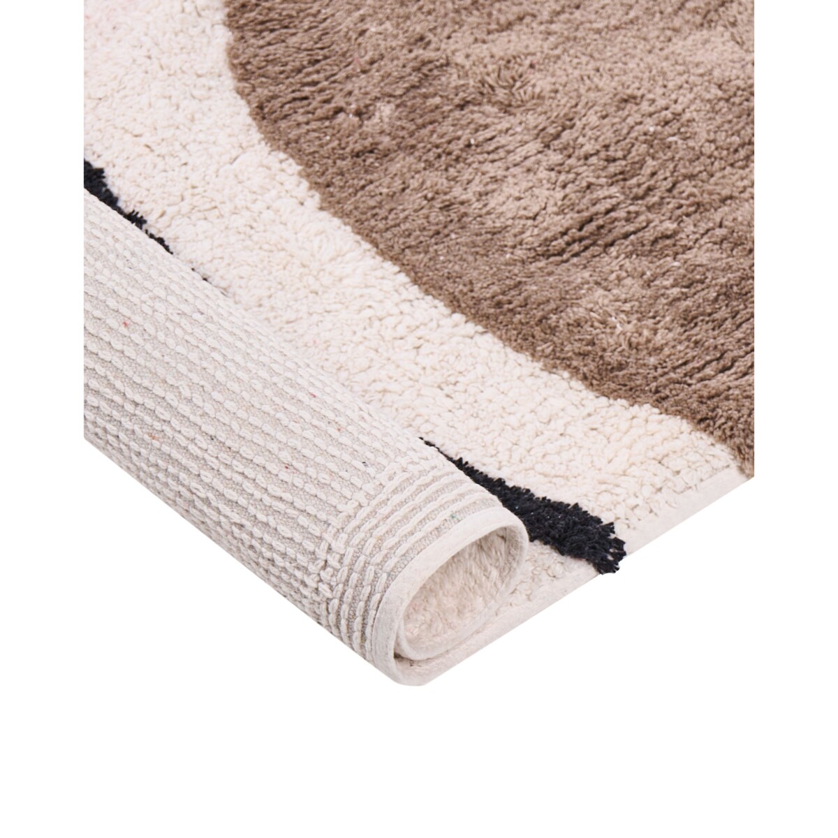 Dywan BOLAT Beżowy 160 x 230 cm Bawełna