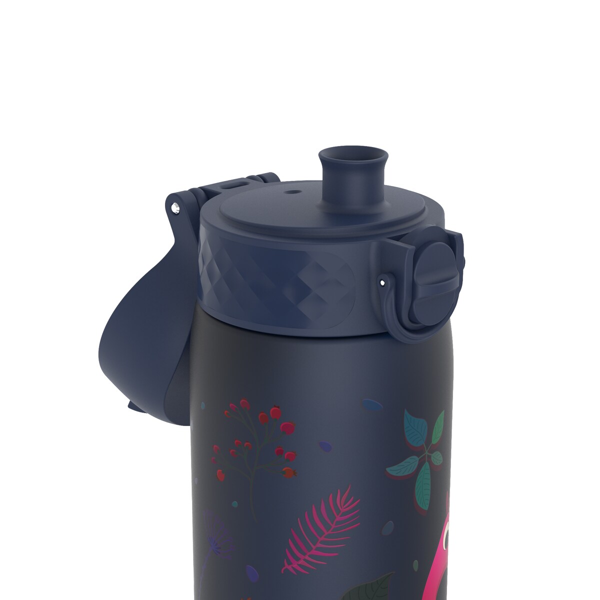 Butelka ION8 BPA Free I8RF500PNFLATEA Flamingo
