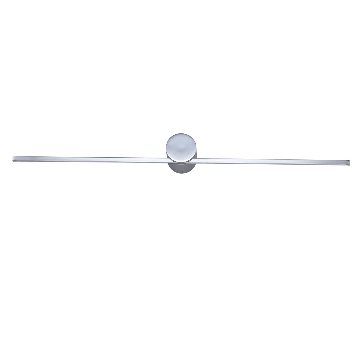 Kinkiet nad lustro Modern Slim LP-777/1W L CH LED 8W chrom podłużna lampa ścienna
