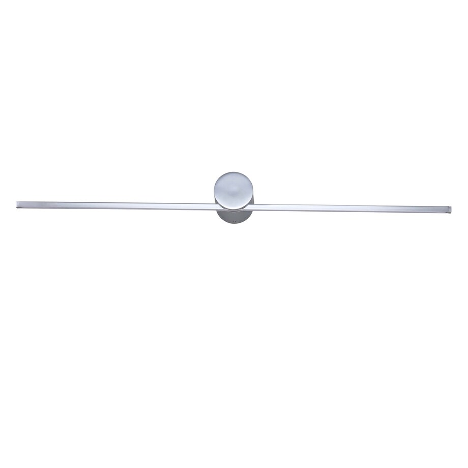 Kinkiet nad lustro Modern Slim LP-777/1W L CH LED 8W chrom podłużna lampa ścienna