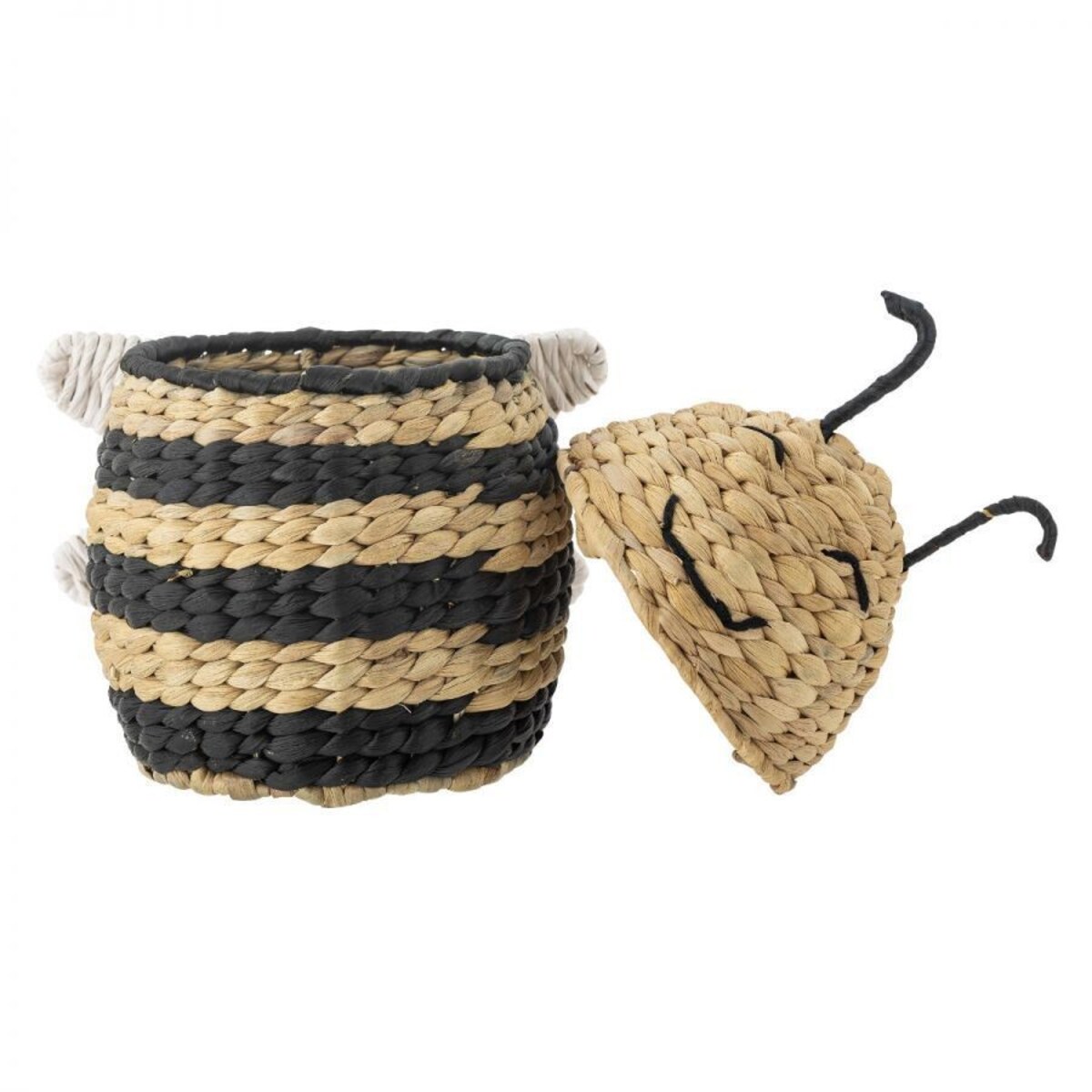 Kosz na zabawki HONEYBEE z pokrywą 30x20x18 cm