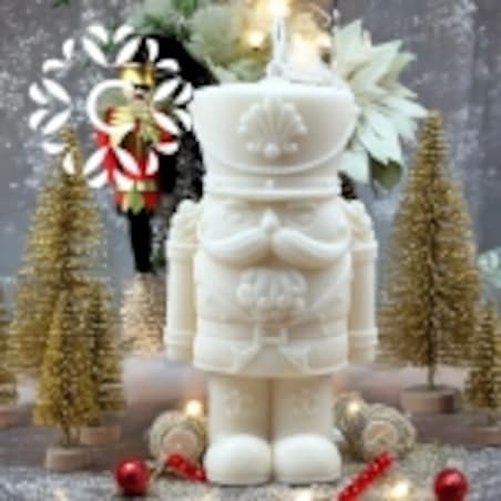 Świeca dekoracvyjna Świąteczny Dziadek do Orzechów