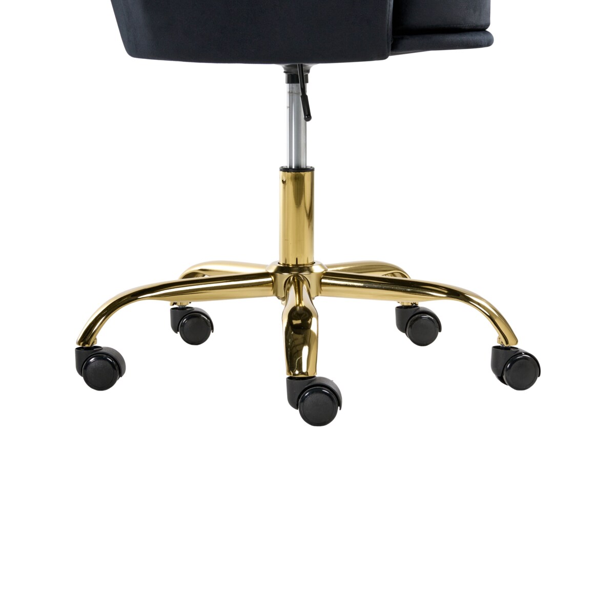 Krzesło obrotowe MONTICELLO Welur Czarny