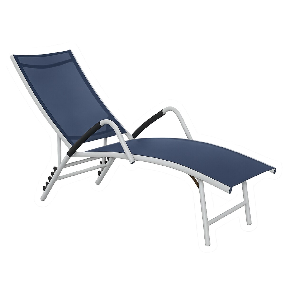 Leżak ogrodowy JUMI plażowy rozkładany leżanka regulowany