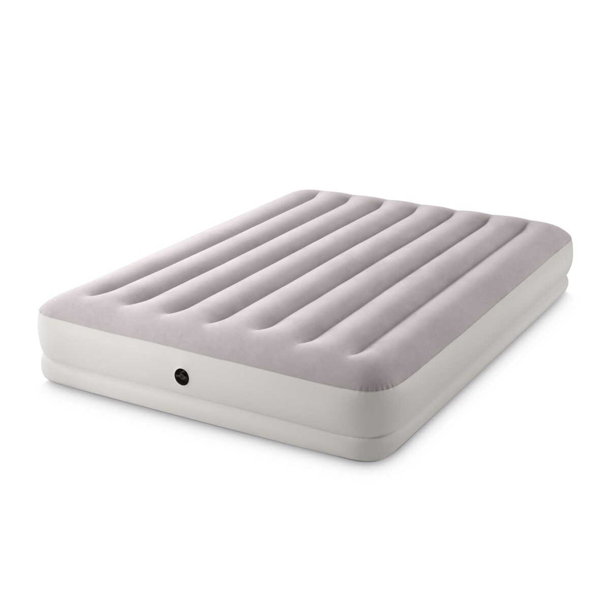Materac dmuchany welur 203x152 + pompka Intex 64179
