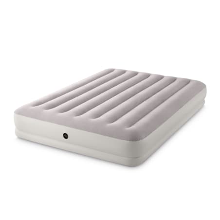 Materac dmuchany welur 203x152 + pompka Intex 64179