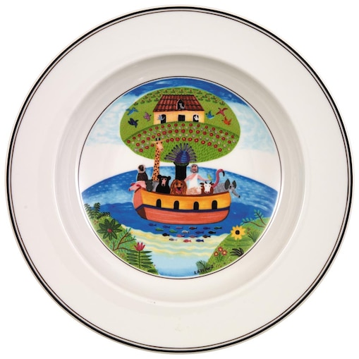 Talerz głęboki Arka Noego Design Naif, 21 cm, Villeroy & Boch