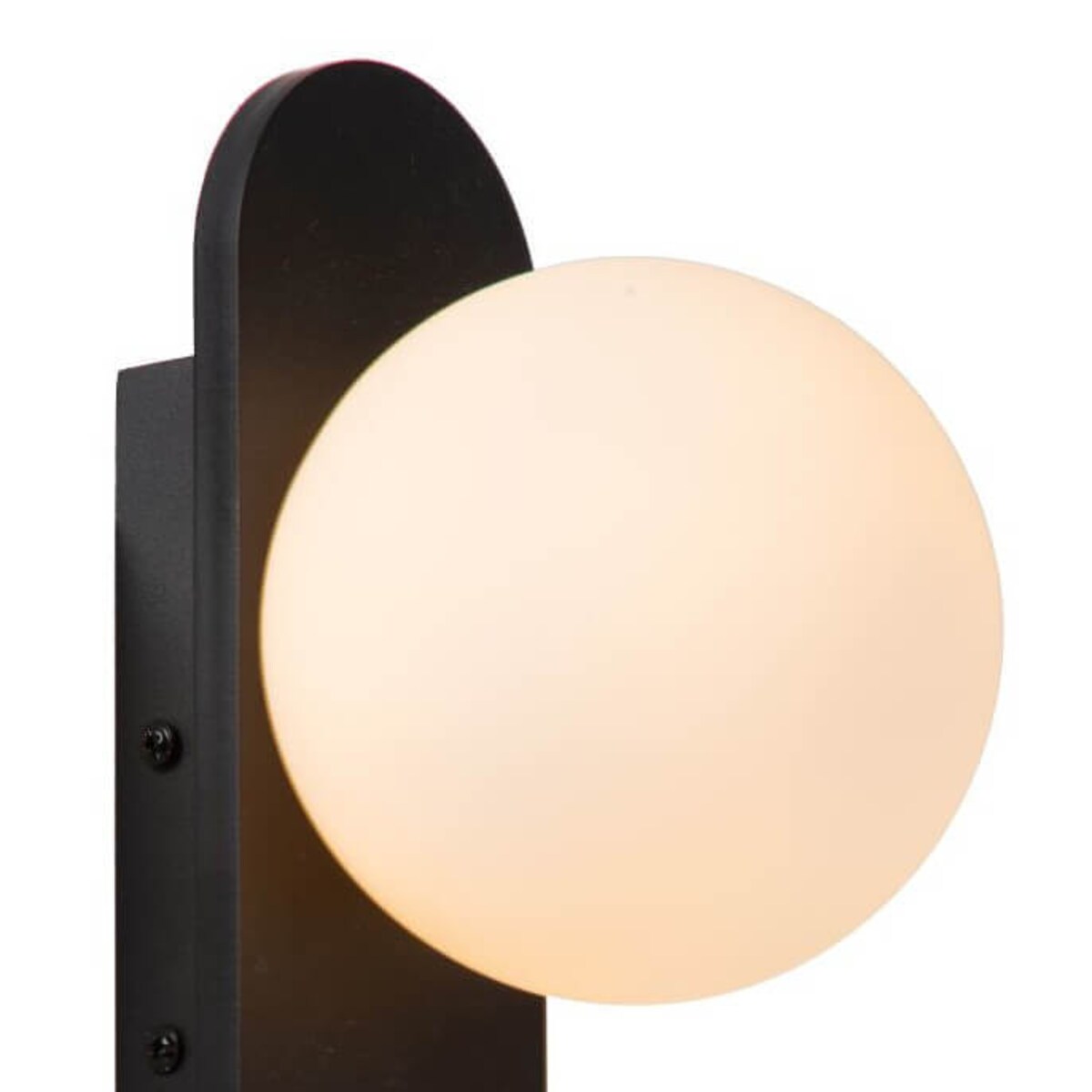 Kinkiet z włącznikiem Kelly 77287/05/30 Lucide LED 3,5W 3000 K biały czarny