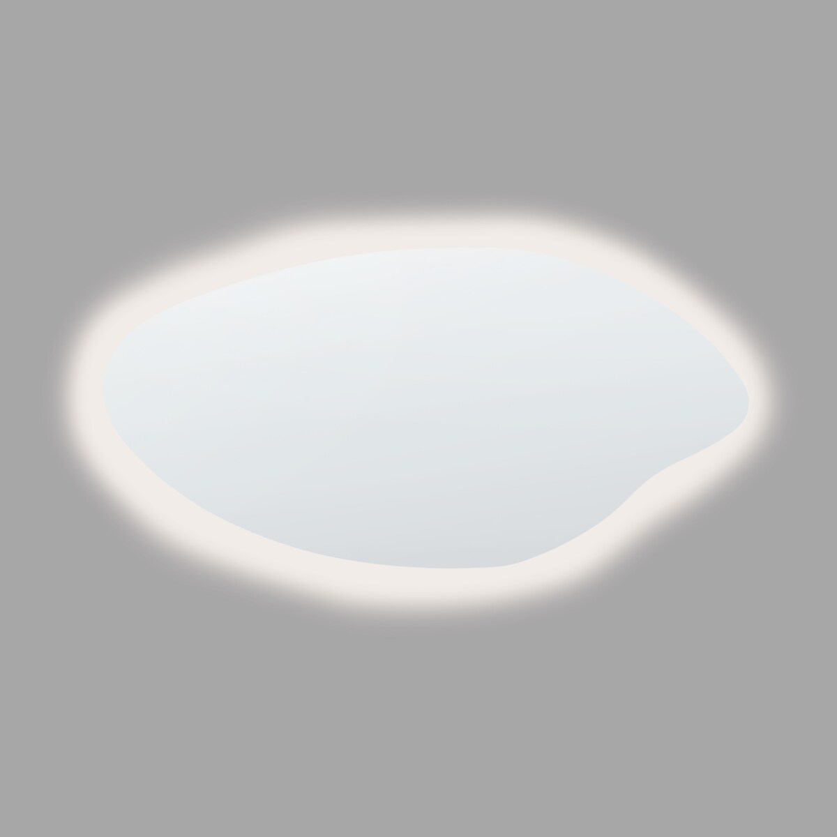 Lustro łazienkowe LED SOLOGNY 120 cm 60 cm Srebrny