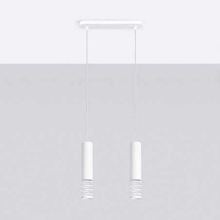 Lampa wisząca LAMI 2 biały