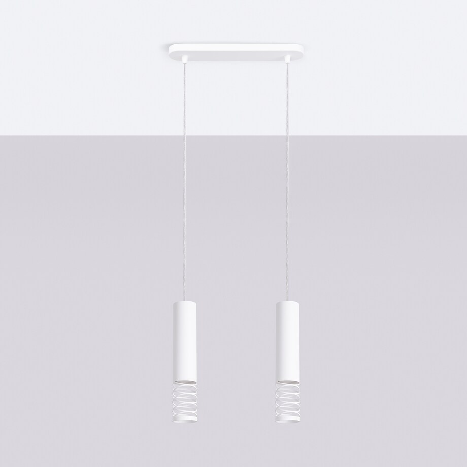 Lampa wisząca LAMI 2 biały