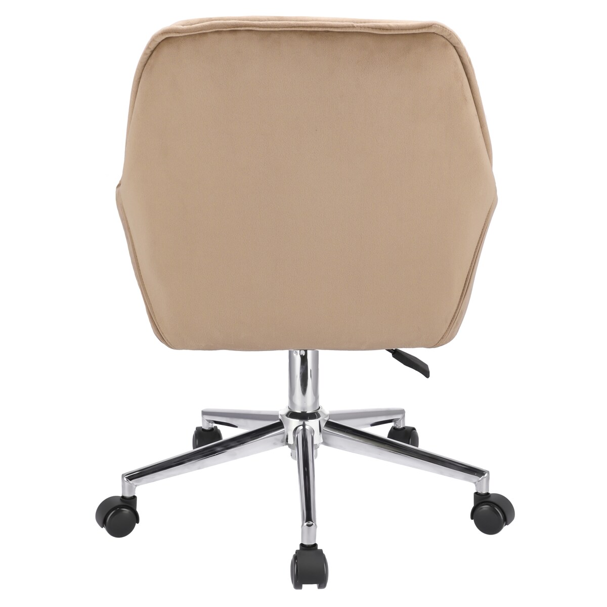 Fotel LARGO beżowy na srebrnej stopie