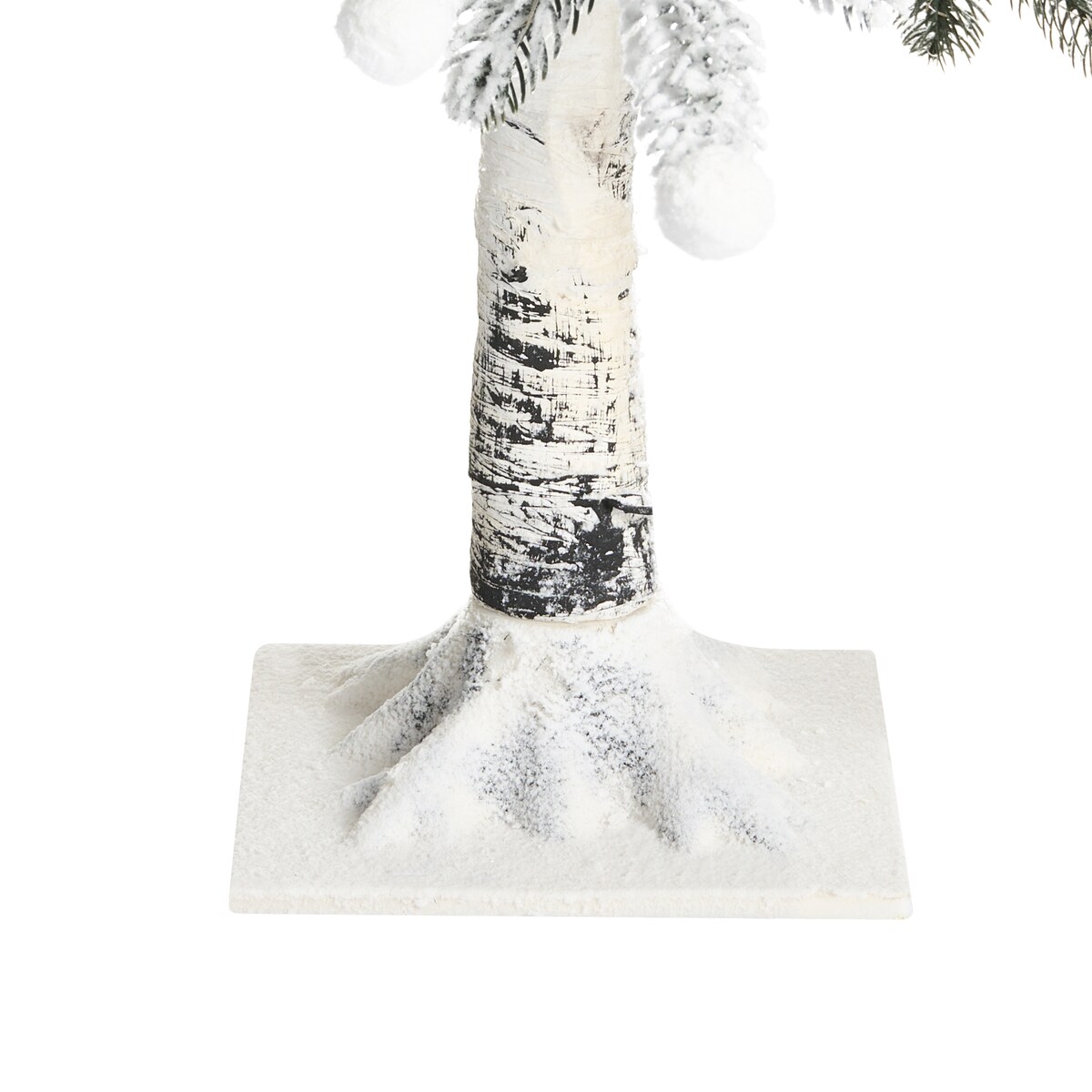 Dekoracja ogrodowa LED HASSLAN Choinka 125 cm Biały