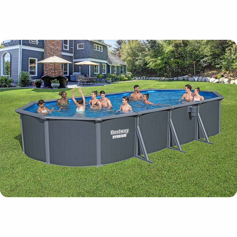 Basen stelażowy Hydrium 732x366x132 Bestway całoroczny 561CW zestaw