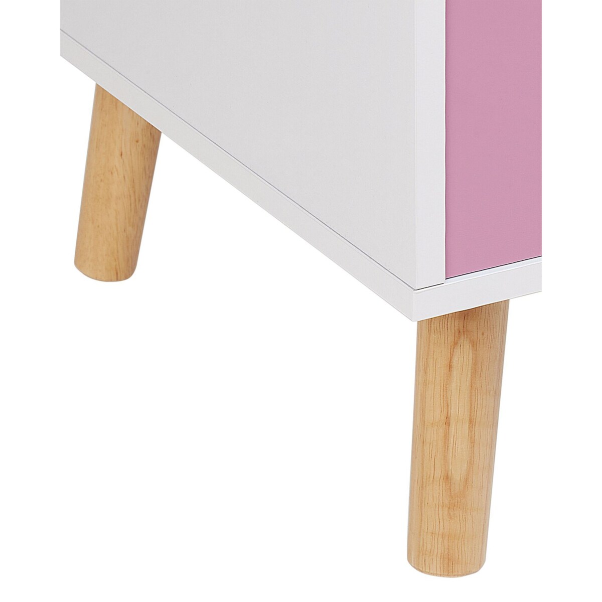 Szafka na zabawki różowa CASPER