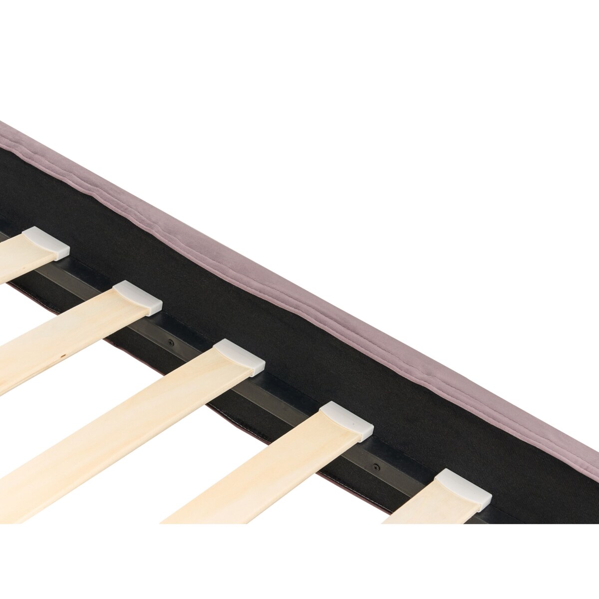 Wymienne obicie do łóżka 90 x 200 cm różowe FITOU