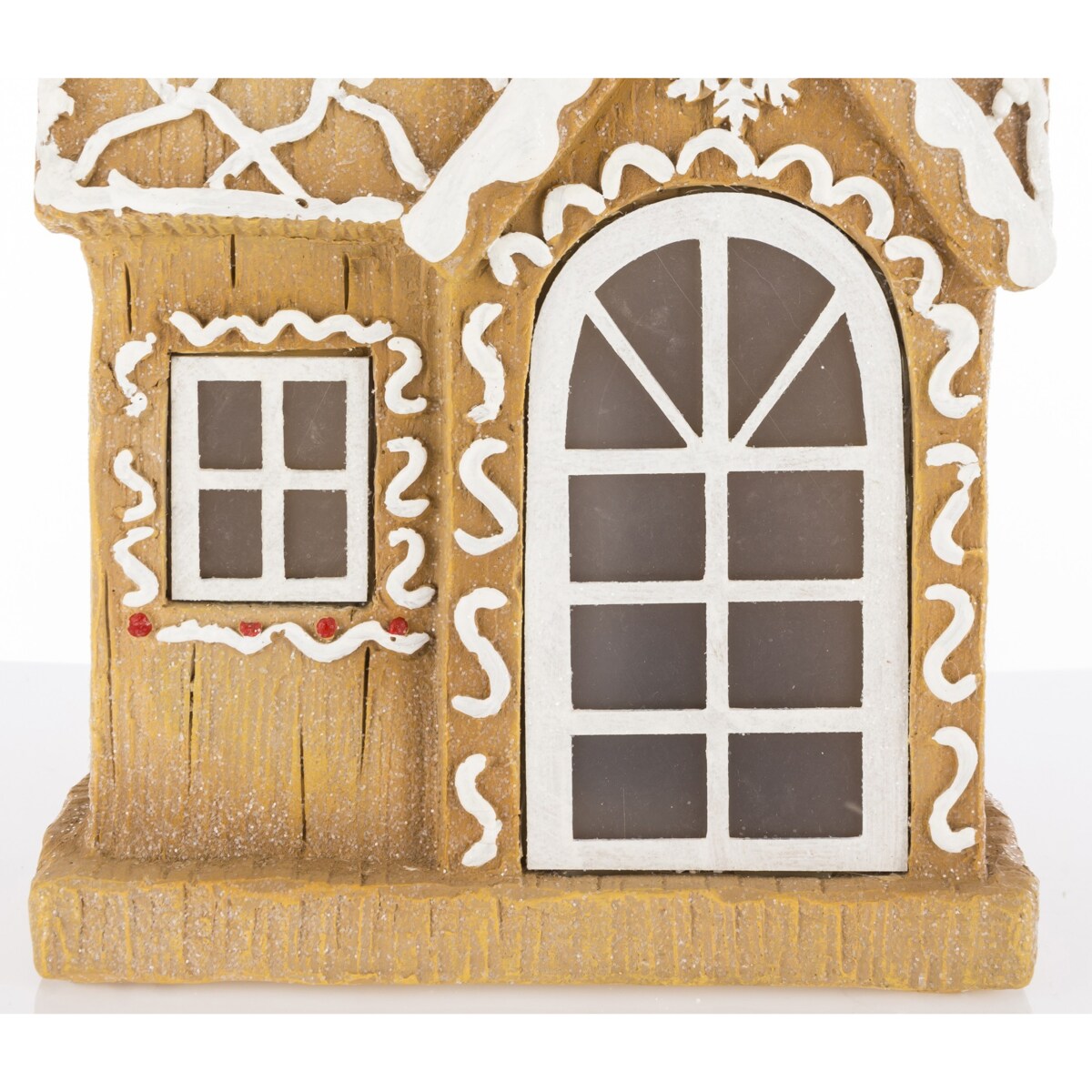Dekoracja - piernikowy domek LED 32x23 cm