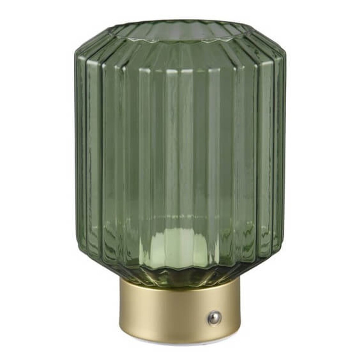 Szklana lampka nocna Lord R57761115 RL Light LED 2W 3000K złota zielona