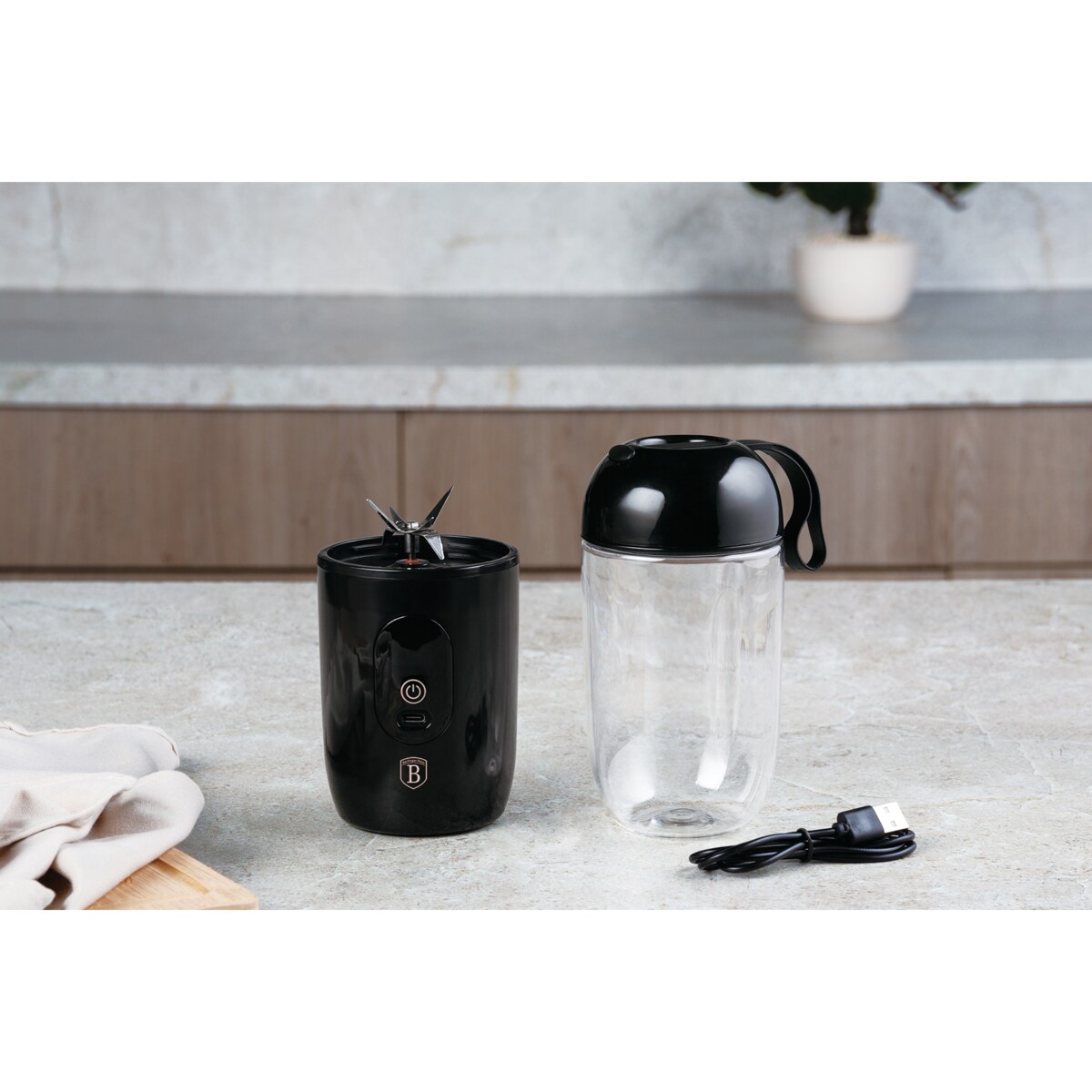 Blender na USB BerlingerHaus BH-9507 Black Rose Collection