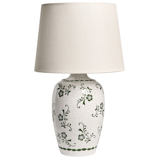 Lampa stołowa JINNY Ceramika Biały