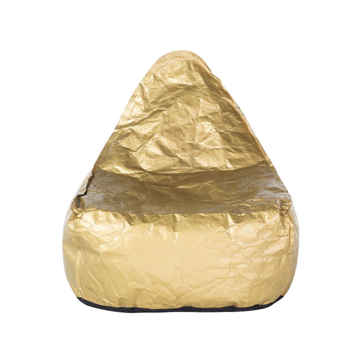 Fotel worek 200 L DROP 63 cm 75 cm Złoty
