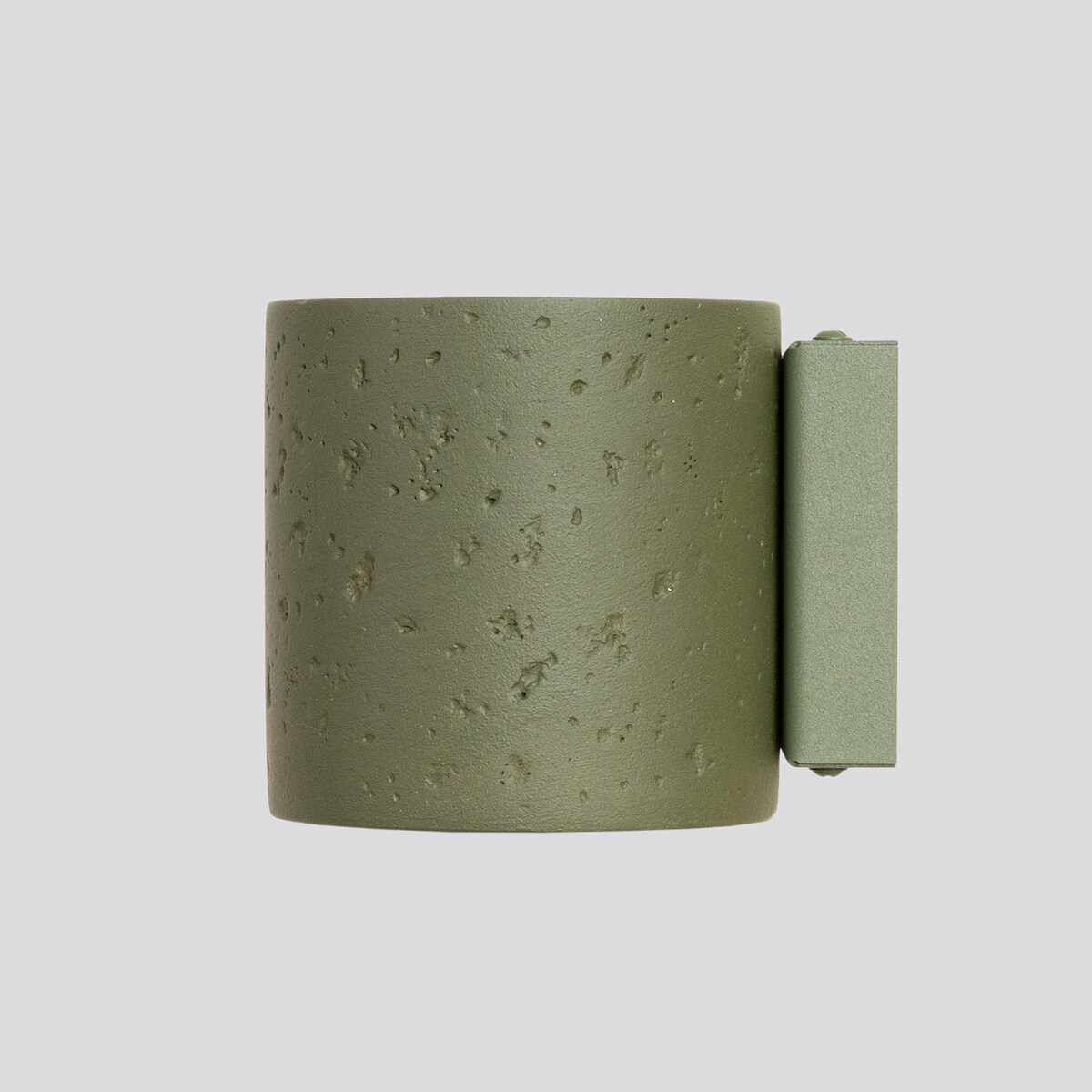 Kinkiet ORBIS beton zielona oliwka