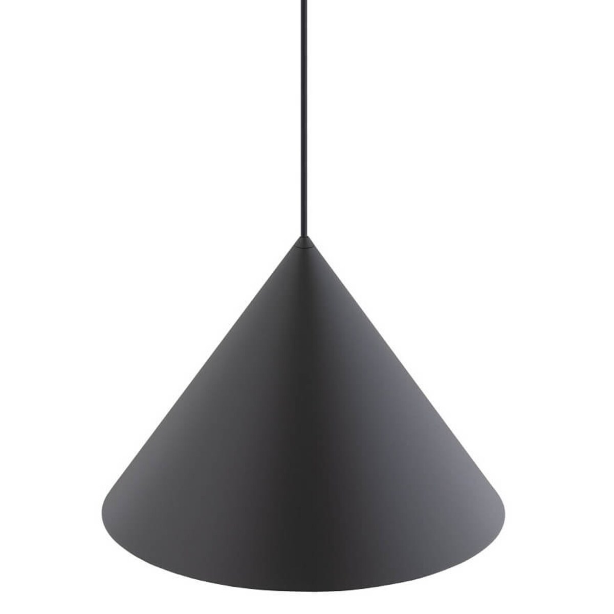 Lampa jadalniana zwis Zenith 10879 Nowodvorski nad stół stożek ciemnoszara