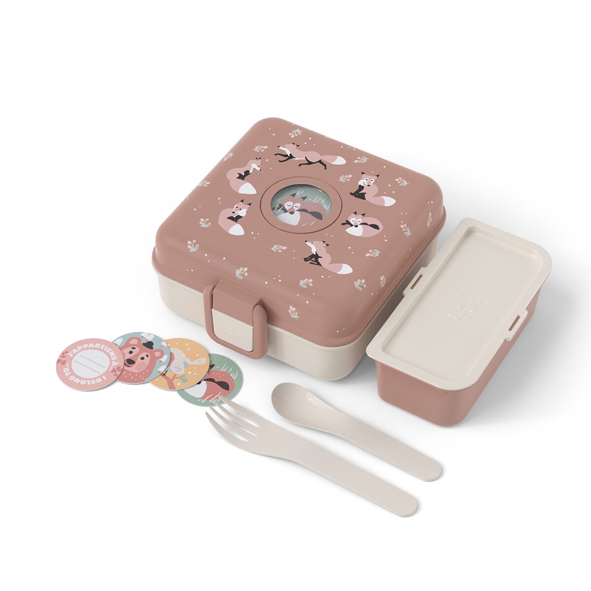 Monbento Snacky lunchbox dla dzieci 0,85 L Fox