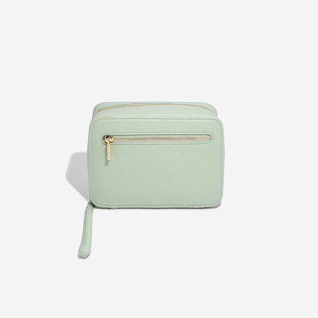 Etui na ładowarki i słuchawki Stackers Pebble zieleń szałwiowa