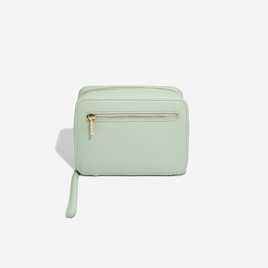 Etui na ładowarki i słuchawki Stackers Pebble zieleń szałwiowa