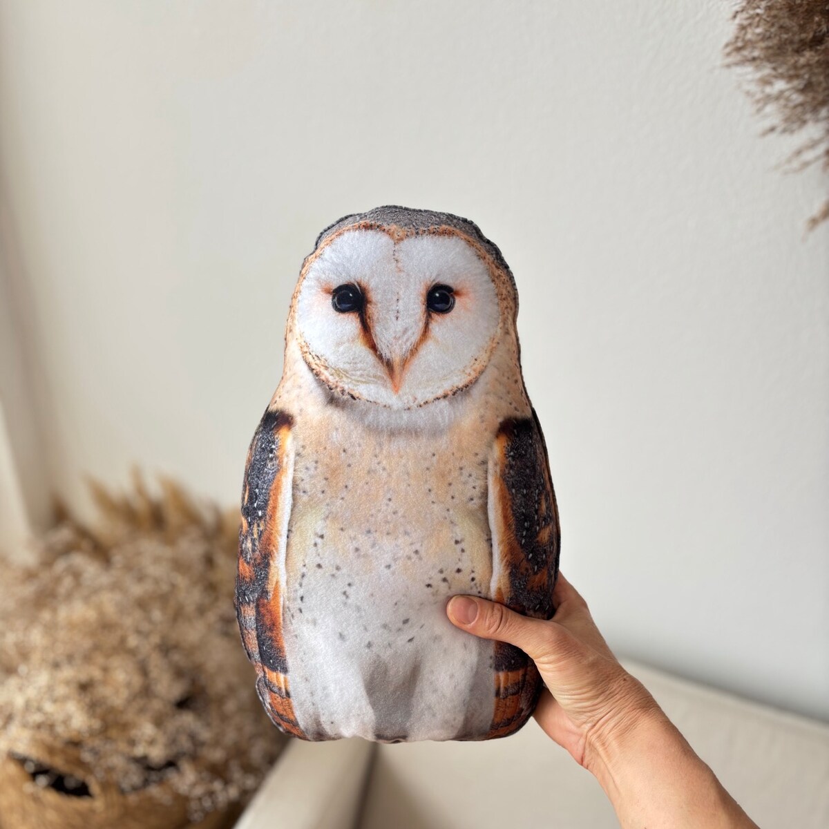 Poduszka Sowa Płomykówka mała