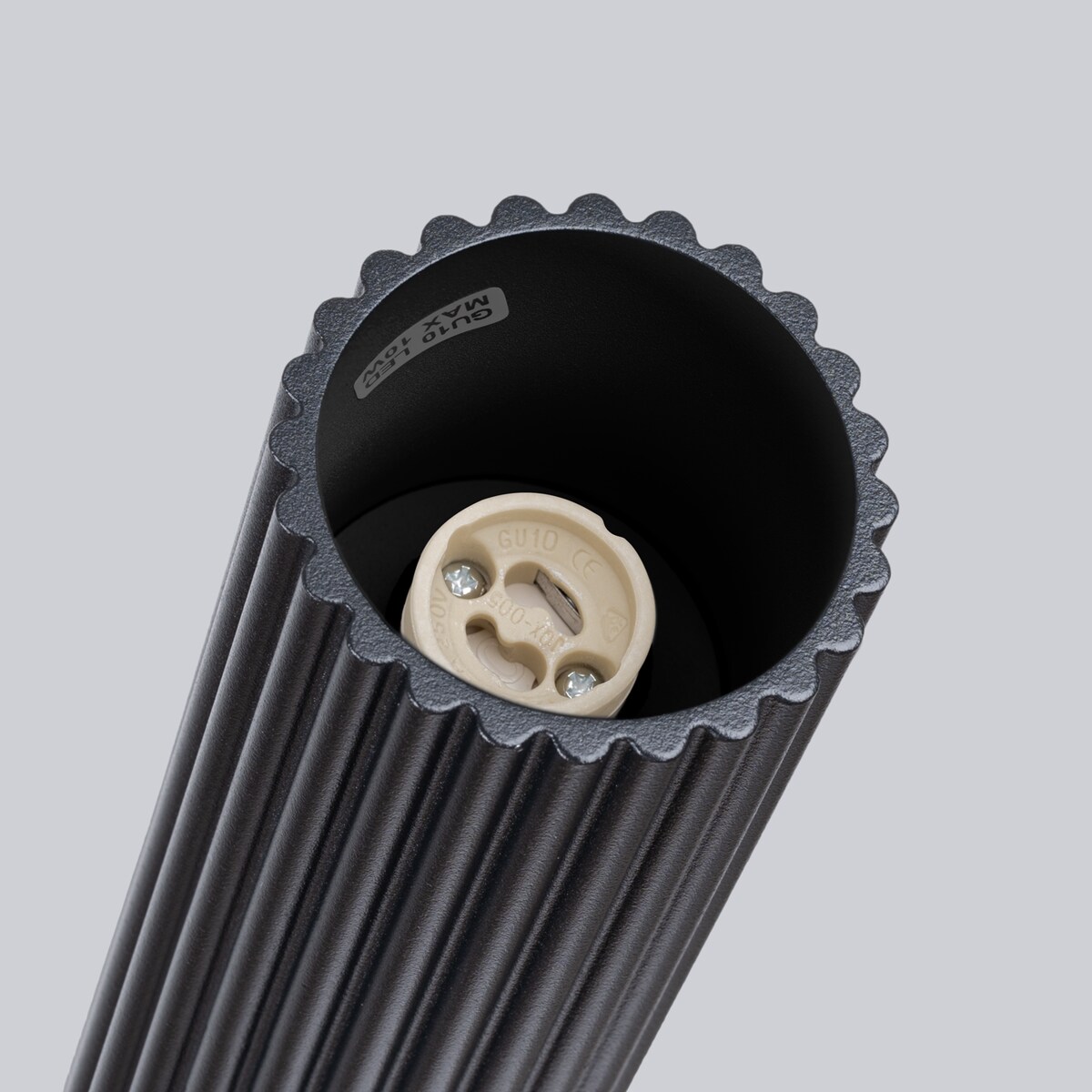 Plafon KARBON 40 czarny