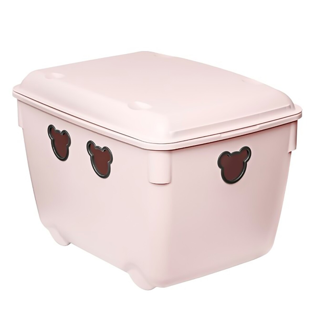 Pojemnik Plastikowy Na Zabawki 40 L Duży Miś Różowy