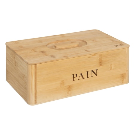 Chlebak bambusowy 8000 ml 12,7x33,2x20,2 cm PAIN brązowy