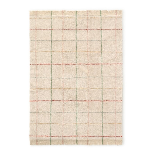 Lorena Canals - Dywan bawełniany Kolorowe Linie 90 x 130 cm, Farm