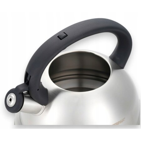 Duży Tradycyjny Czajnik Z Gwizdkiem Stali Nierdzewnej 3L Na Indukcję Gaz